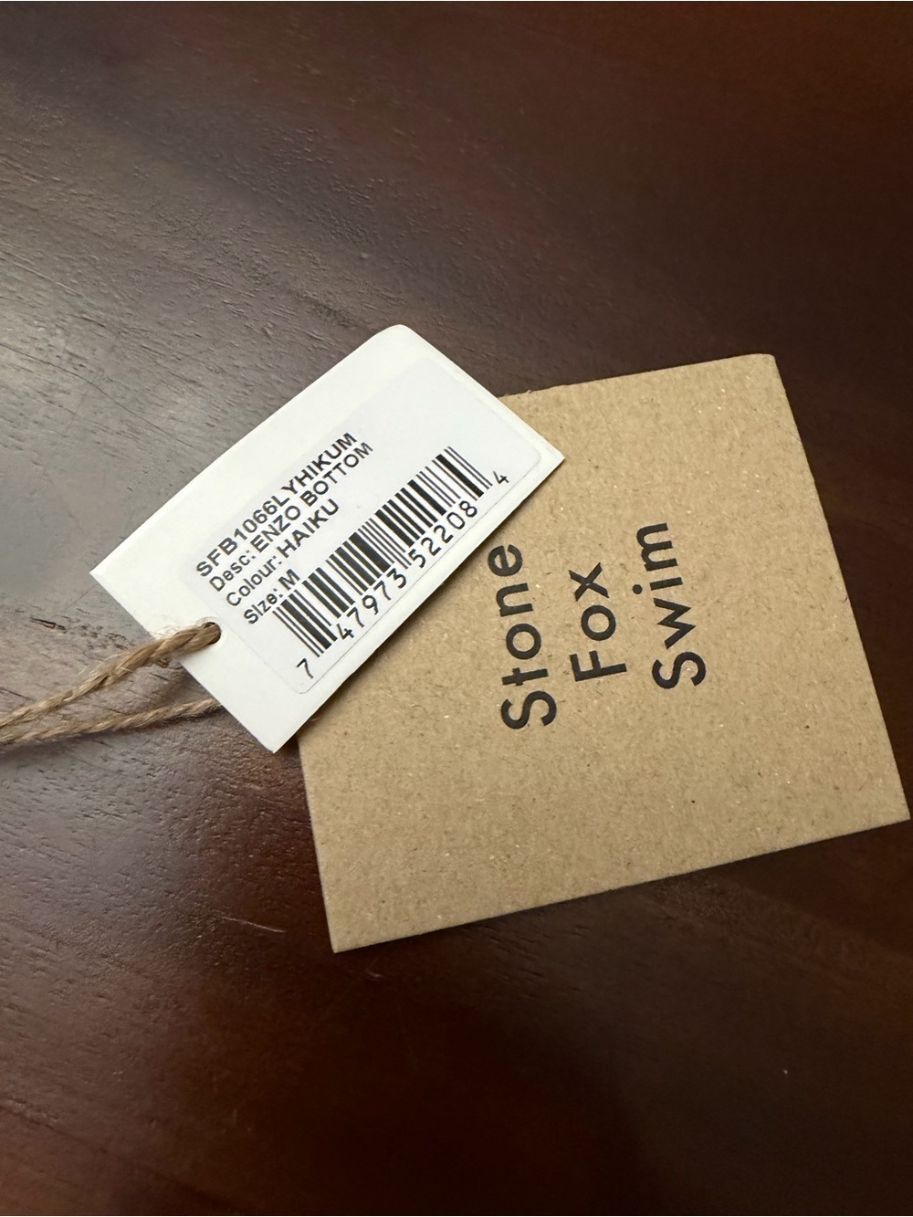 NWT Stone Fox Swim Enzo Bikini Bottoms Haiku - Picture 7 of 9